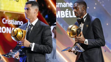 "غلوب سوكر" ..  ديمبلي ورونالدو الأفضل في العالم والشرق الأوسط