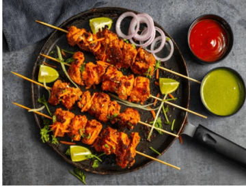 دجاج تكا مع تتبيلة الزبادي دجاج تكا مع تتبيلة الزبادي