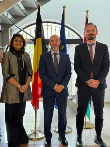 تعزيز التعاون بين بلجيكا والمنظمة الدولية للهجرة في الأردن والعراق تعزيز التعاون بين بلجيكا والمنظمة الدولية للهجرة في الأردن والعراق