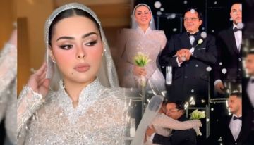 اللقطات الأولى من حفل زفاف ابنة محمد هنيدي اللقطات الأولى من حفل زفاف ابنة محمد هنيدي