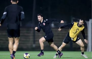 منتخب النشامى ينهي تحضيراته لمواجهة مصر بكأس العرب 2025 منتخب النشامى ينهي تحضيراته لمواجهة مصر بكأس العرب 2025