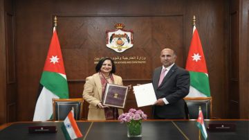 مذكرات تفاهم بين الأردن والهند بعدة مجالات مذكرات تفاهم بين الأردن والهند بعدة مجالات