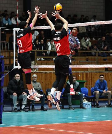 اثارة وندية في مباريات الدوري الممتاز للكرة الطائرة