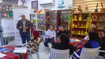 مركز شباب وشابات كفر الماء المدمج ينظم ورشة حول التربية الإعلامية