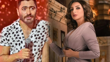 أنغام تطلب من جمهورها الدعاء لتامر حسني