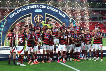 تتويج نادي فلامنغو بكأس التحدي FIFA قطر 2025