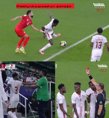 محمد سعيد يدخل التاريخ بأغرب طرد في تاريخ كأس العرب محمد سعيد يدخل التاريخ بأغرب طرد في تاريخ كأس العرب