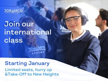 الفرصة الأخيرة للطلبة الدوليين: مقاعد محدودة للالتحاق بأكاديمية جورامكو لشهر كانون الثاني 2026 الفرصة الأخيرة للطلبة الدوليين: مقاعد محدودة للالتحاق بأكاديمية جورامكو لشهر كانون الثاني 2026