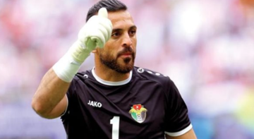 يزيد أبو ليلى أفضل لاعب في مباراة الأردن والعراق يزيد أبو ليلى أفضل لاعب في مباراة الأردن والعراق