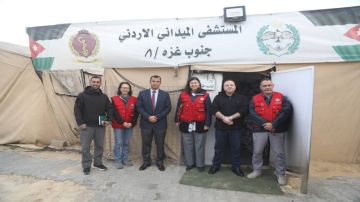 الصليب الأحمر يشيد بجهود المستشفى الميداني الأردني في غزة الصليب الأحمر يشيد بجهود المستشفى الميداني الأردني في غزة