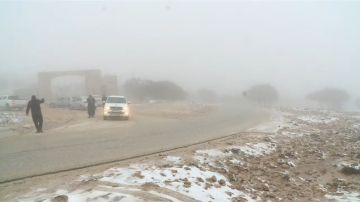 تجدد الهطولات الثلجية فوق مرتفعات الطفيلة والشوبك ومعان