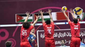 منتخب الطائرة يخسر أمام تونس ببطولة كأس التحدي العربي