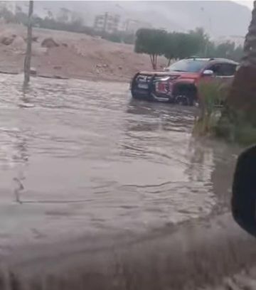 هطولات غزيرة في الطفيلة والكرك والارصاد تجدد تحذيراتها من السيول