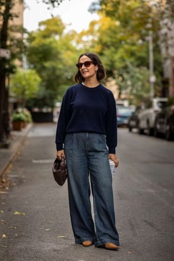 البنطلون الواسع يتصدر شتاء 2026.. عودة قوية لروح الثمانينيات البنطلون الواسع يتصدر شتاء 2026.. عودة قوية لروح الثمانينيات