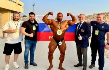 لاعب مصري يمنح روسيا 4 ذهبيات في بطولة العالم لبناء الأجسام