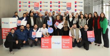 بدجت لتأجير السيارات تحصل على شهادة Great Place to Workفي الأردن بدجت لتأجير السيارات تحصل على شهادة Great Place to Workفي الأردن