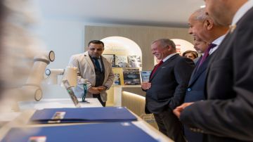 الملك يحضر في غرفة صناعة عمان فعالية استعرضت إنجازات القطاع الصناعي لـ2025