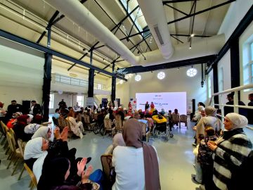  معهد العناية بصحة الأسرة ينظم فعالية خاصة بذوي الإعاقة