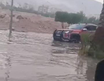 هطولات غزيرة في الطفيلة والكرك و الارصاد تجدد تحذيراتها من السيول