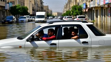 الأمن العام : تجنبوا أماكن تشكل السيول وتجمع مياه الأمطار