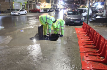 أمانة عمان: الطرق سالكة والعمل الميداني مستمر رغم الأمطار الغزيرة