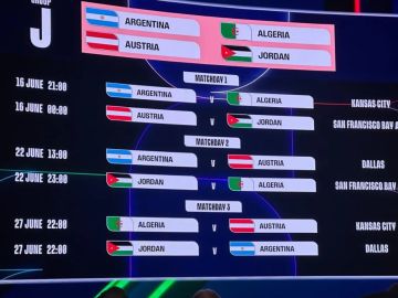 النشامى سيلعبون في المونديال صباحا.. إليكم المواعيد والملاعب بتوقيت الأردن النشامى سيلعبون في المونديال صباحا.. إليكم المواعيد والملاعب بتوقيت الأردن