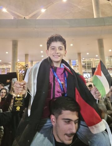 الطفل عبدالكريم قشطة يرفع اسم الأردن عاليًا في المسابقة العالمية لذكاء الأرقام
