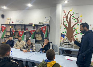 مركز شباب وشابات سهل حوران ينظم ورشة حول تعريف الشباب بالخدمات الإلكترونية