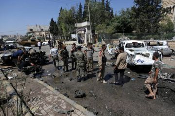 انفجار قوي يهز منطقة المزة في دمشق