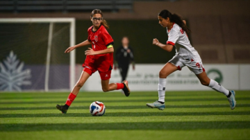 منتخب الواعدات يفوز على البحرين ويلتقي لبنان في بطولة غرب آسيا
