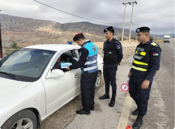 الأردن: الأمن يمدد الحملة الشتوية.. وفحص أكثر من مليون مركبة