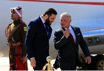 الملك يهنئ الشرع بالذكرى الأولى لعيد التحرير الملك يهنئ الشرع بالذكرى الأولى لعيد التحرير