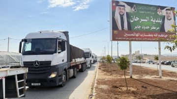 الأردن يسير قافلة مساعدات جديده إلى سوريا الأردن يسير قافلة مساعدات جديده إلى سوريا