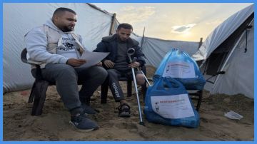 حملة أردنية تطلق برنامج الصحة العلاجية والتغذوية بغزة حملة أردنية تطلق برنامج الصحة العلاجية والتغذوية بغزة