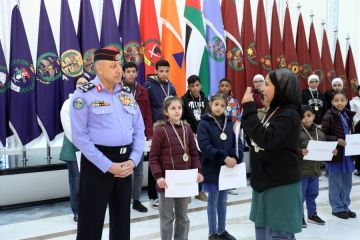 مدير الأمن العام يرعى تخريج دورة أصدقاء الأمن العام الاولى للطلاب الصم والبكم مدير الأمن العام يرعى تخريج دورة أصدقاء الأمن العام الاولى للطلاب الصم والبكم