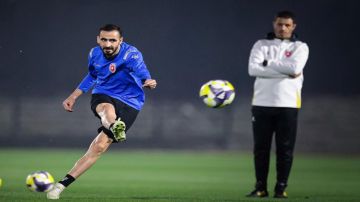 النشامى يختتم تحضيراته لملاقاة المغرب في نهائي كأس العرب النشامى يختتم تحضيراته لملاقاة المغرب في نهائي كأس العرب