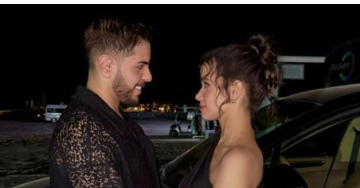 ياسين رشدي يهدي نور عمرو دياب جمال عنيها .. هل ارتبطا؟