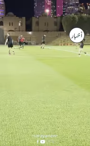 بالفيديو : اجواء ايجابية للتمرين الاخير للمنتخب الوطني .. وشرارة للمعد البدني :رونالدينو بعملش هيك بالفيديو : اجواء ايجابية للتمرين الاخير للمنتخب الوطني .. وشرارة للمعد البدني :رونالدينو بعملش هيك