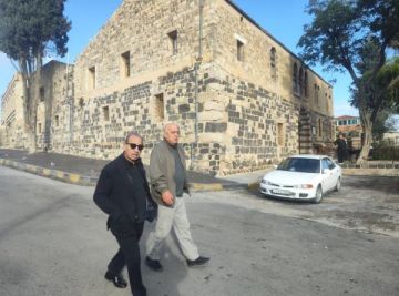 المصري يطلع على أعمال مشروع إحياء وسط مدينة إربد المصري يطلع على أعمال مشروع إحياء وسط مدينة إربد