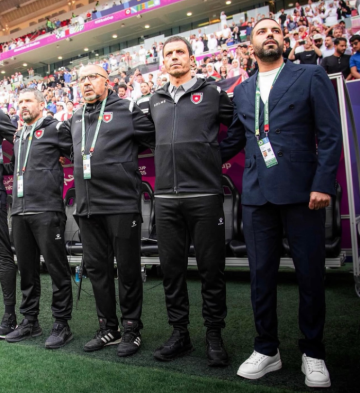 جمال السلامي يعبّر عن شعورٍ ممزوج بالحسرة والفخر بعد مباراة النشامى