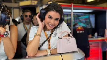 ياسمين صبري بجوار حلبة سباق الفورمولا ..شاهد ياسمين صبري بجوار حلبة سباق الفورمولا ..شاهد