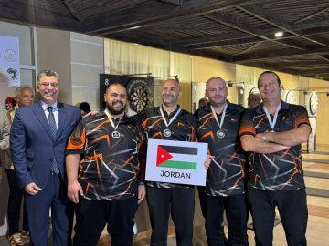 فريق جرين لاند يتوج بوصافة بطولة شرم الشيخ للدارتس فريق جرين لاند يتوج بوصافة بطولة شرم الشيخ للدارتس