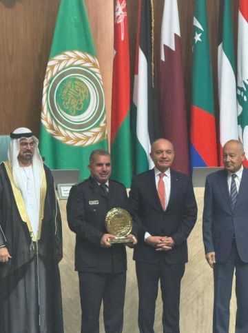 الجمارك الأردنية تحصد جائزة أفضل مؤسسة حكومية عربية