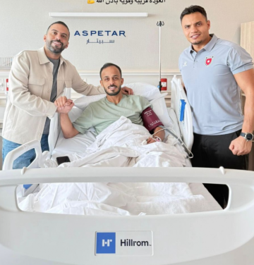 القريشي يجري عملية جراحية تتكلل بالنجاح