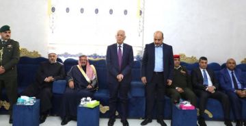 مندوبا عن الملك وولي العهد .. العيسوي يعزي عشيرة الخريشا