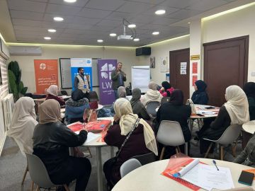 20 شابة سورية يختمن برنامج العائدات: قرار وقوة الذي نفذته SOS قرى الأطفال الأردنية بالشراكة مع الاتحاد اللوثري العالمي 20 شابة سورية يختمن برنامج العائدات: قرار وقوة الذي نفذته SOS قرى الأطفال الأردنية بالشراكة مع الاتحاد اللوثري العالمي