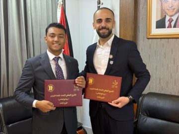 طلبة عمان الأهلية يشاركون في برنامج نشامى بوزارة الشباب