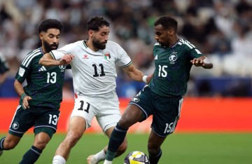 عدي الدباغ يكشف سبب خسارة فلسطين أمام السعودية في ربع نهائي كأس العرب عدي الدباغ يكشف سبب خسارة فلسطين أمام السعودية في ربع نهائي كأس العرب
