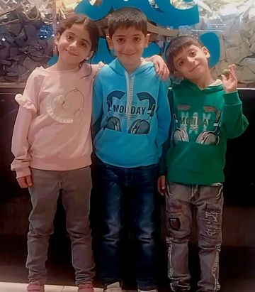 عيد ميلاد التوأم عبدالله ومريم الساحوري الثامن