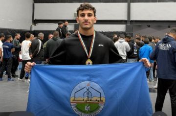 جامعة الزرقاء تحصد الذهب في بطولة المملكة للمصارعة الرومانية جامعة الزرقاء تحصد الذهب في بطولة المملكة للمصارعة الرومانية